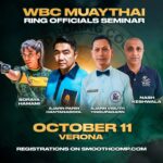 11.10.2024 - Seminar pentru Arbitri de Muay Thai la Verona în Italia