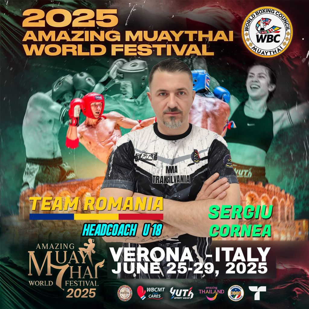 Sergiu Cornea Alin -Secretar WBC AMateur Muaythai Romania