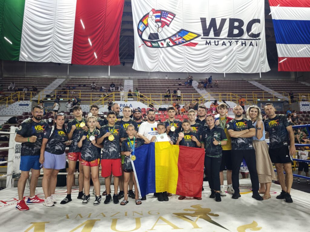 România pe Locul 11 din 72 de națiuni la Amazing Muaythai World Festival din Verona