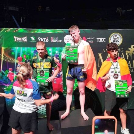 Edvin Petrea la Amazing Muaythai World Festival 2024 Bangkok, Tailanda